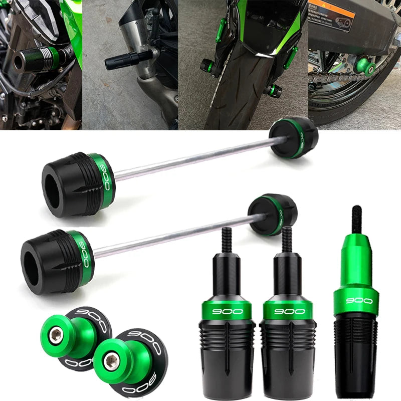 Kit de Protección Anticaída para Kawasaki Z900 2017–2026 | Protección para Moto