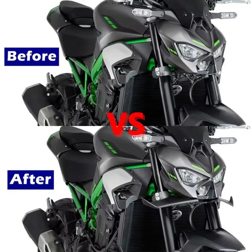 Alerón delantero deportivo para Kawasaki Z900 2025–2026