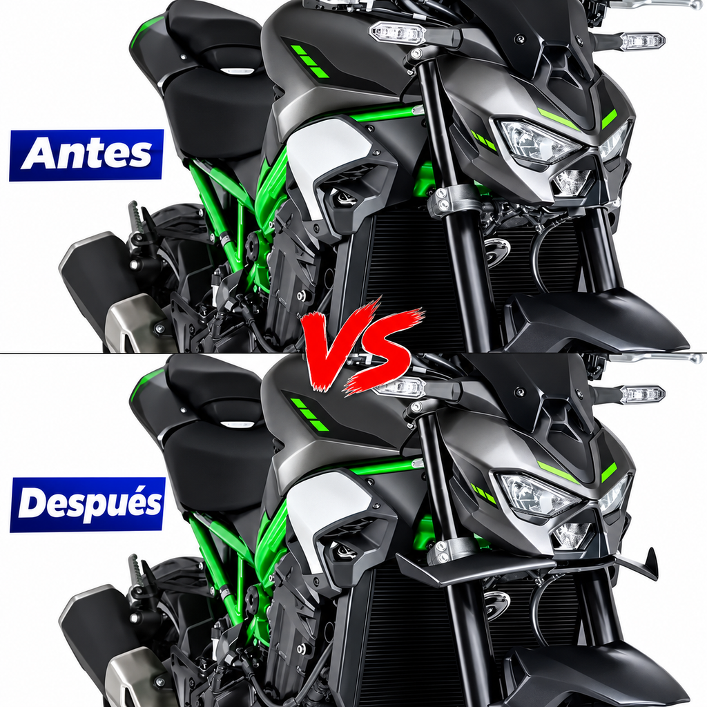 Alerón Delantero Deportivo para Kawasaki Z900 2025–2026